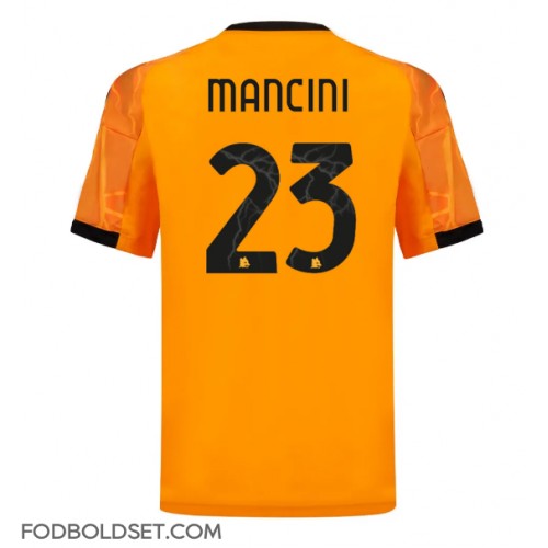 AS Roma Gianluca Mancini #23 Udebanetrøje 2025-26 Kortærmet
